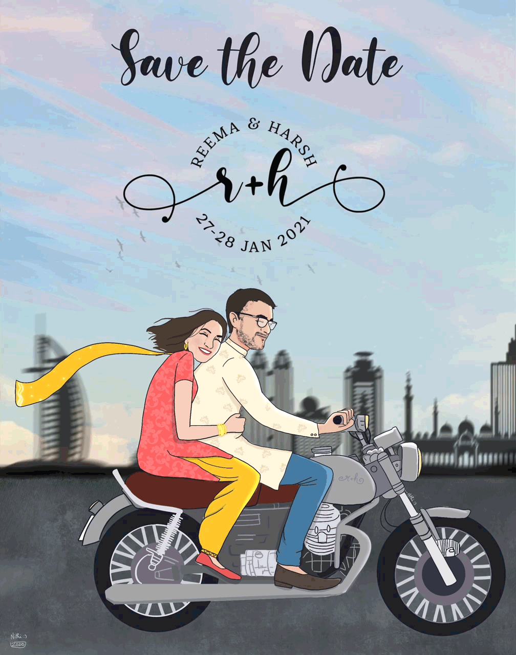 Eleventy Nine Wedding Invite 05