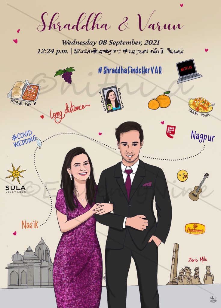 Eleventy Nine Wedding Invite